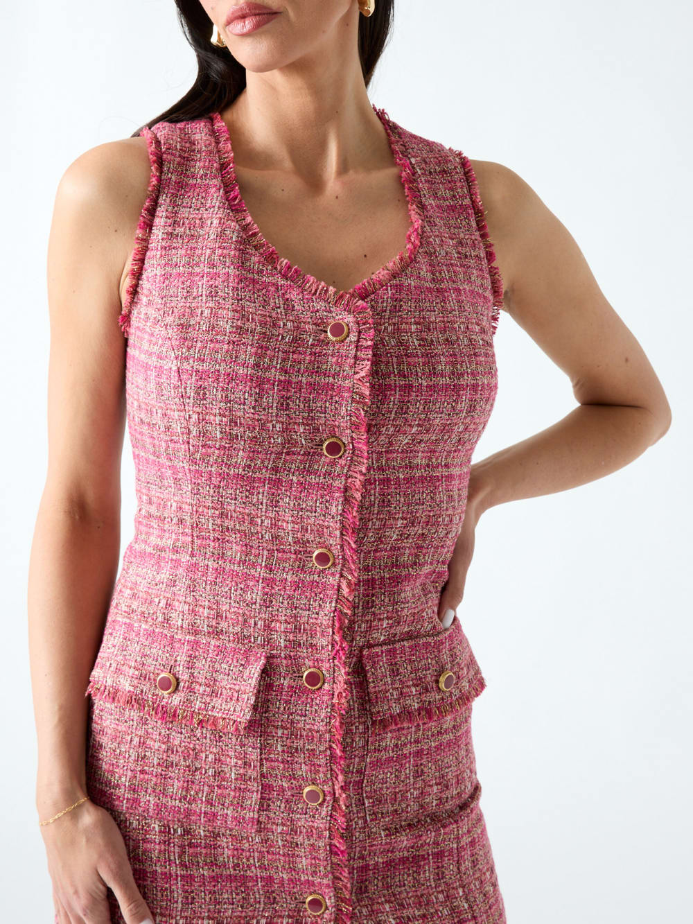 Eco Claudia Tweed Dress