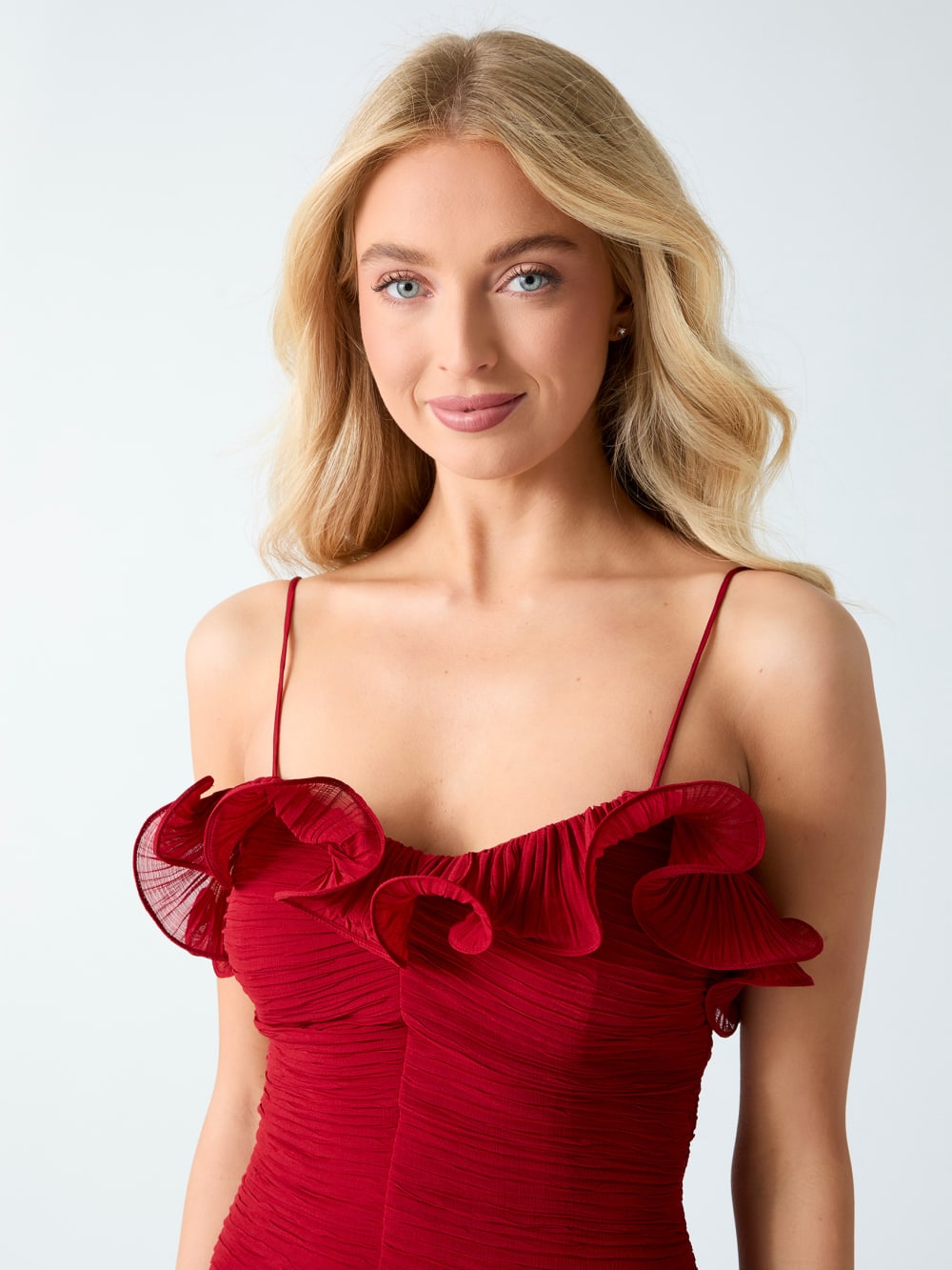 Chiffon mini dress