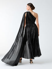 Stephany Pleated Gown
