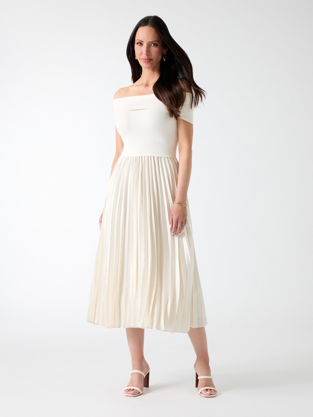 Makayla Off-the-Shoulder Dress