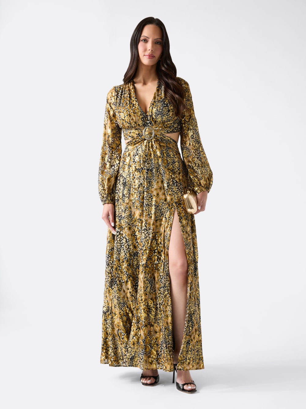 Leopard Allure Maxi Dress