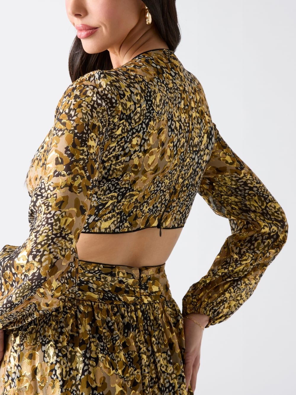 Leopard Allure Maxi Dress