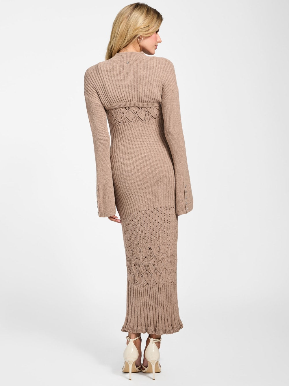 Shinju Sweater Dress and Shrug Set