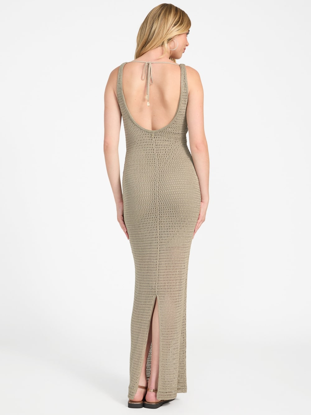Verdes Crochet Maxi Dress