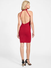 Eco Minara Rhinestone Sweater Dress