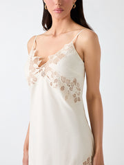 Brooke Crochet Floral Midi Dress