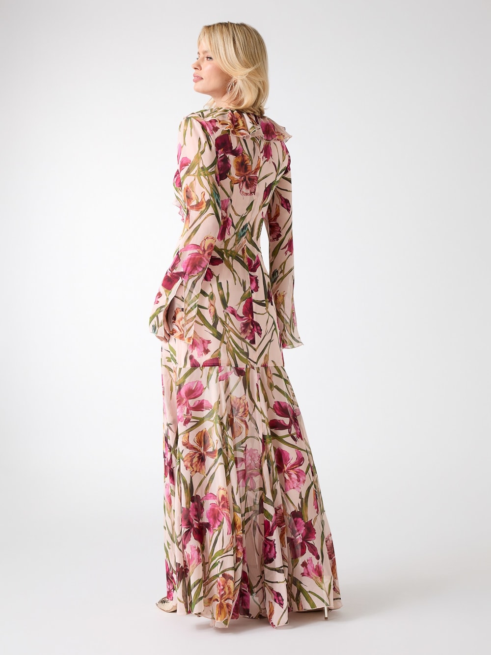 Iris Printed Maxi Dress
