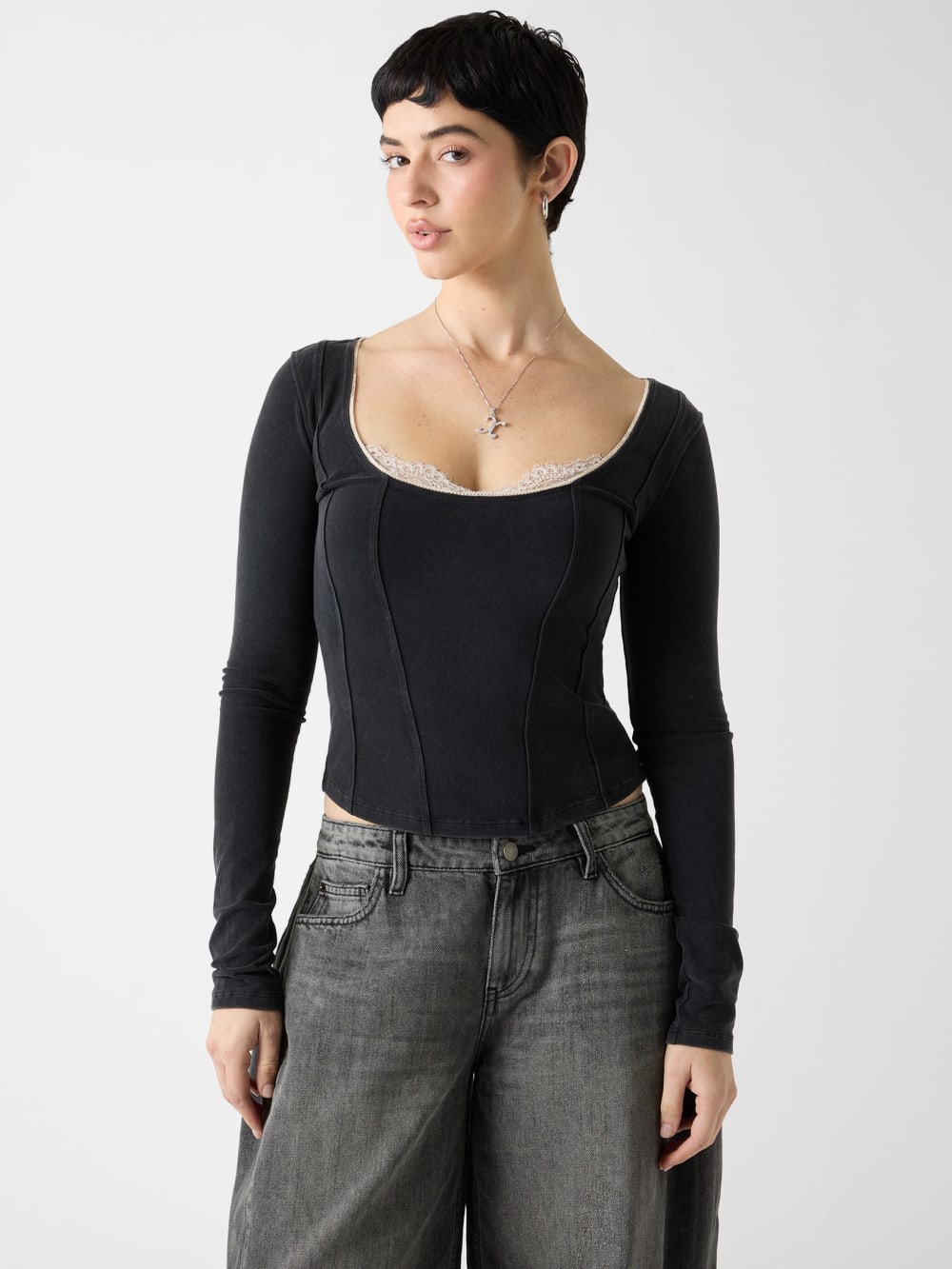 GUESS Originals Eco Corset Top