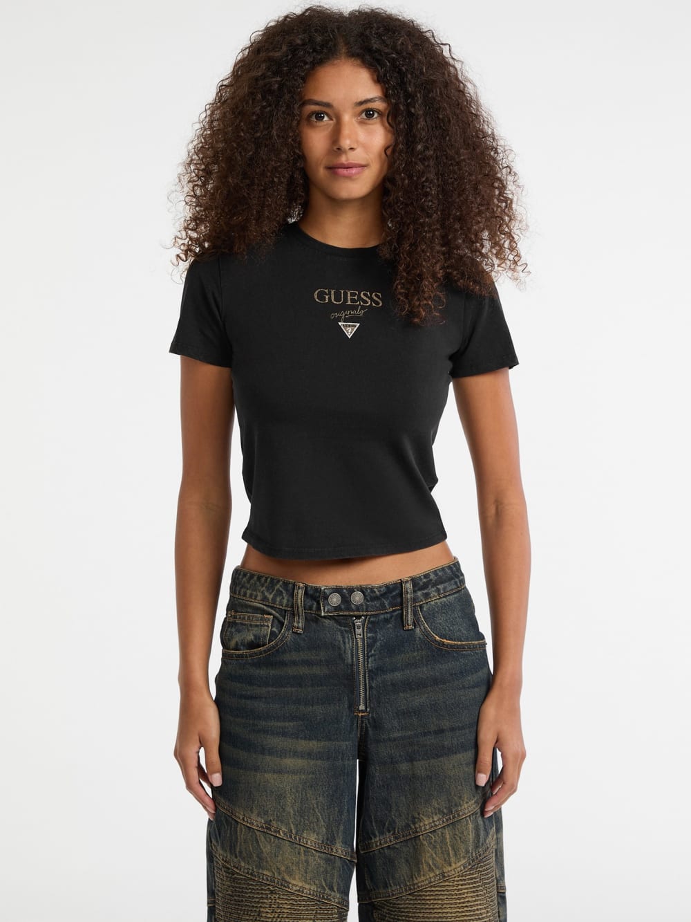 GUESS Originals Eco Vintage Baker Baby Tee