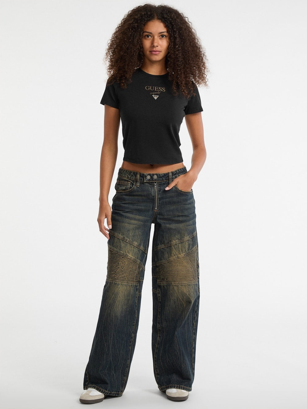 GUESS Originals Eco Vintage Baker Baby Tee