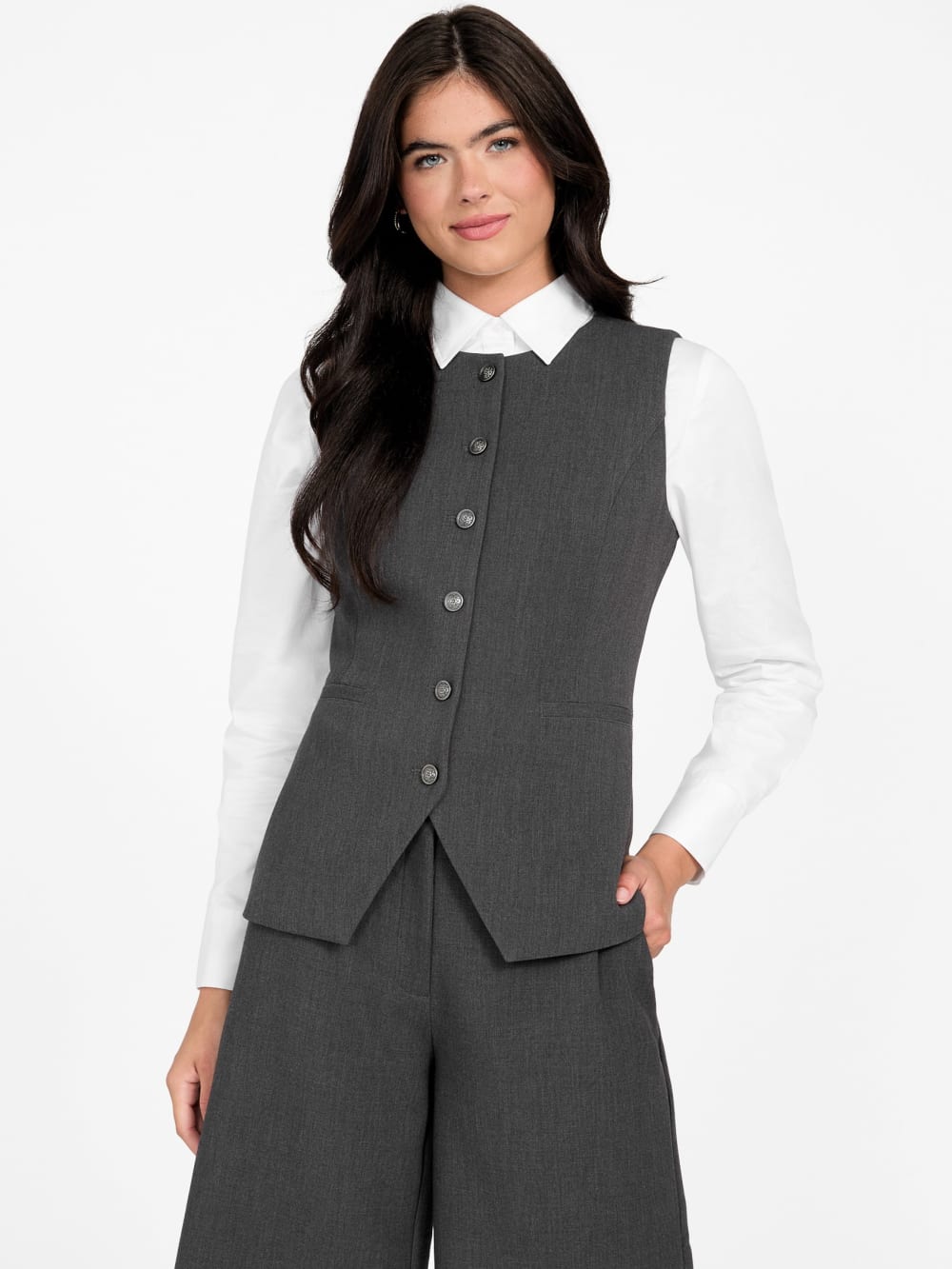 Eco Isabeau Buttoned Vest