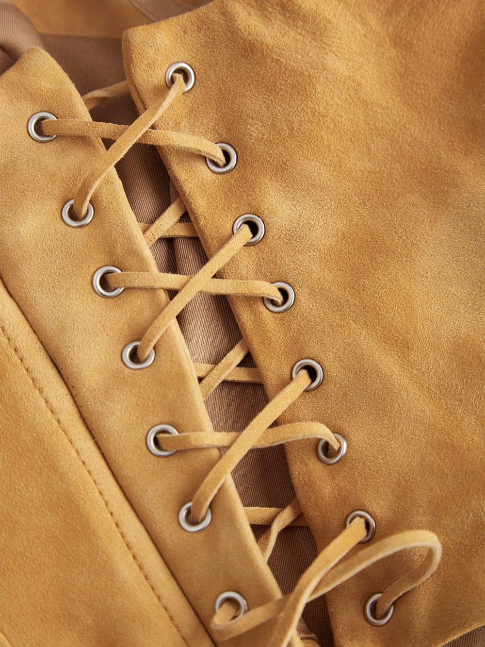 Lace-Up Bustier Top