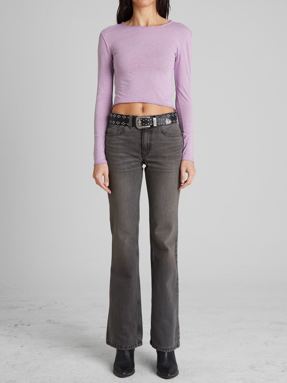 long-sleeve stretch tee