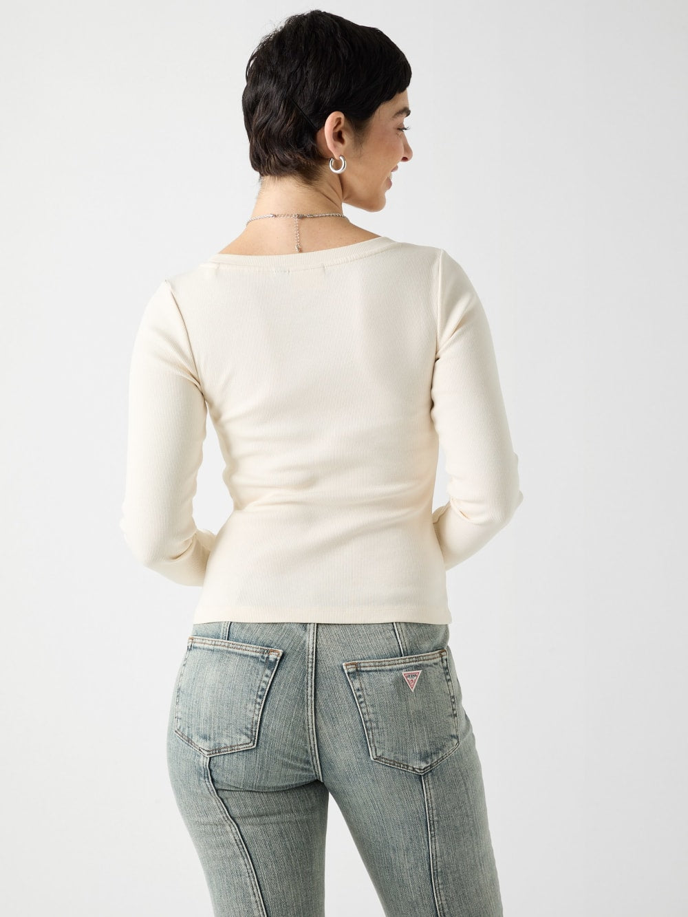 GUESS Originals Eco Boatneck Top