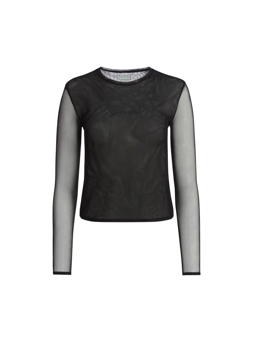 mesh long-sleeve tee