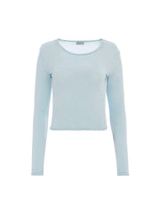 long-sleeve stretch tee