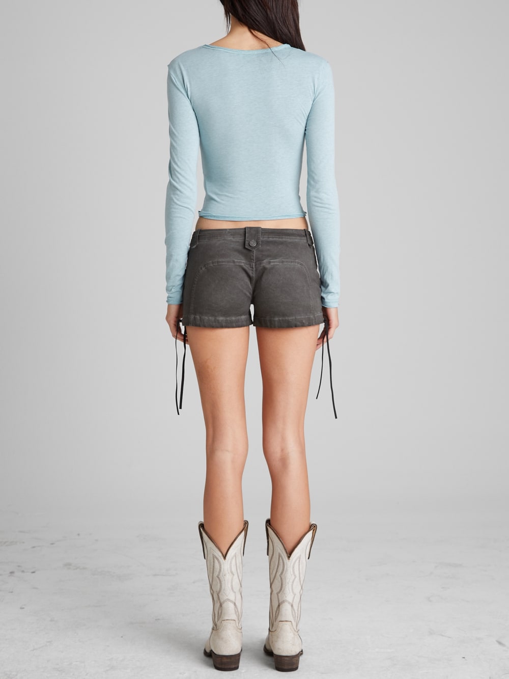 long-sleeve stretch tee