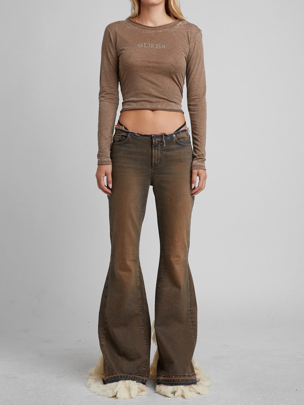 long-sleeve stretch tee