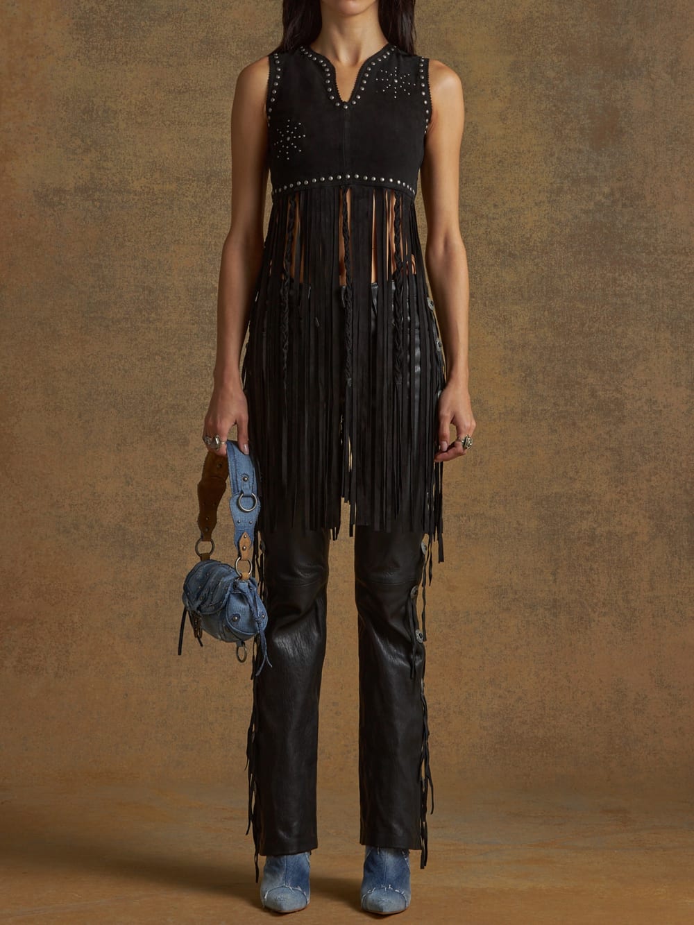 fringe vest