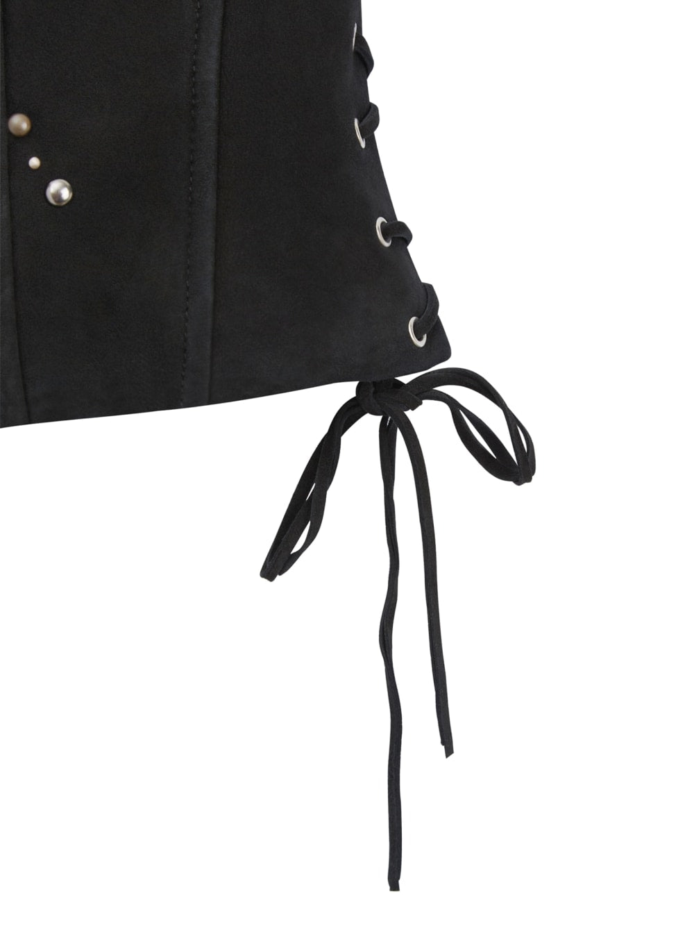 Lace-Up Bustier Top