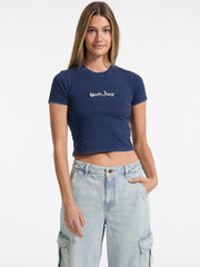 Indigo Logo Baby Tee