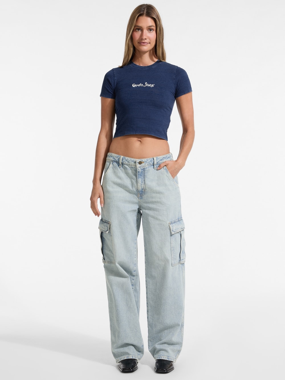 Indigo Logo Baby Tee
