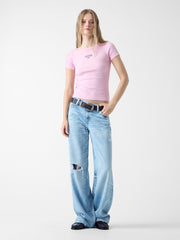 Embroidered logo t-shirt