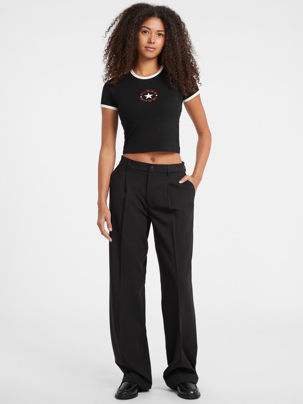 Baby Star Logo Ringer Tee