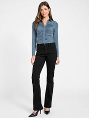 V-neck top