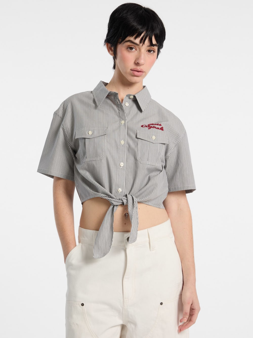 GUESS Originals Eco Workwear Tie Top