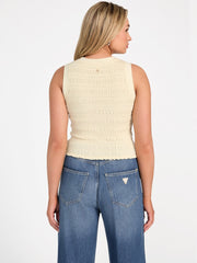 Eco Claire Smocked Tank Top