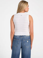 Eco Claire Smocked Tank Top