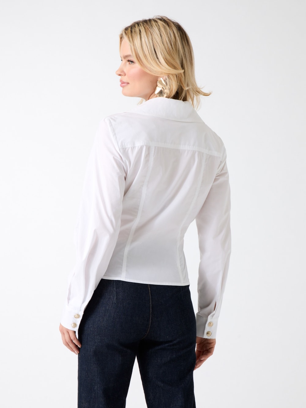 Corinne Poplin Blouse