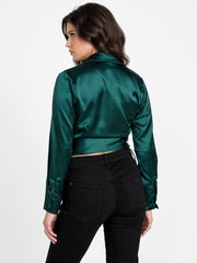 Marina Satin Tie Top