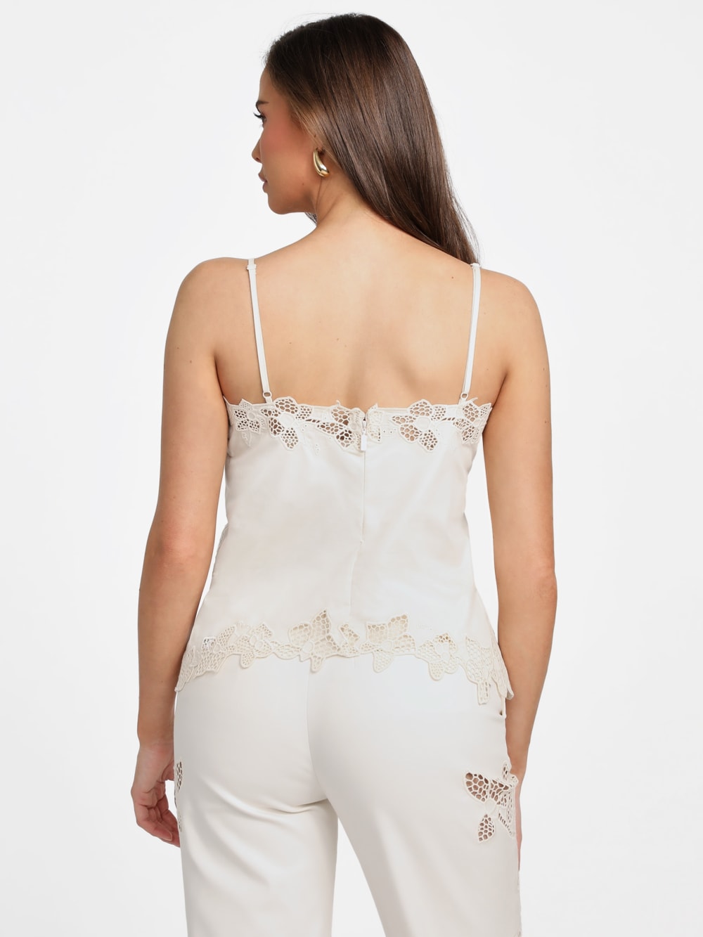 Brooke Crochet Floral Cami Top