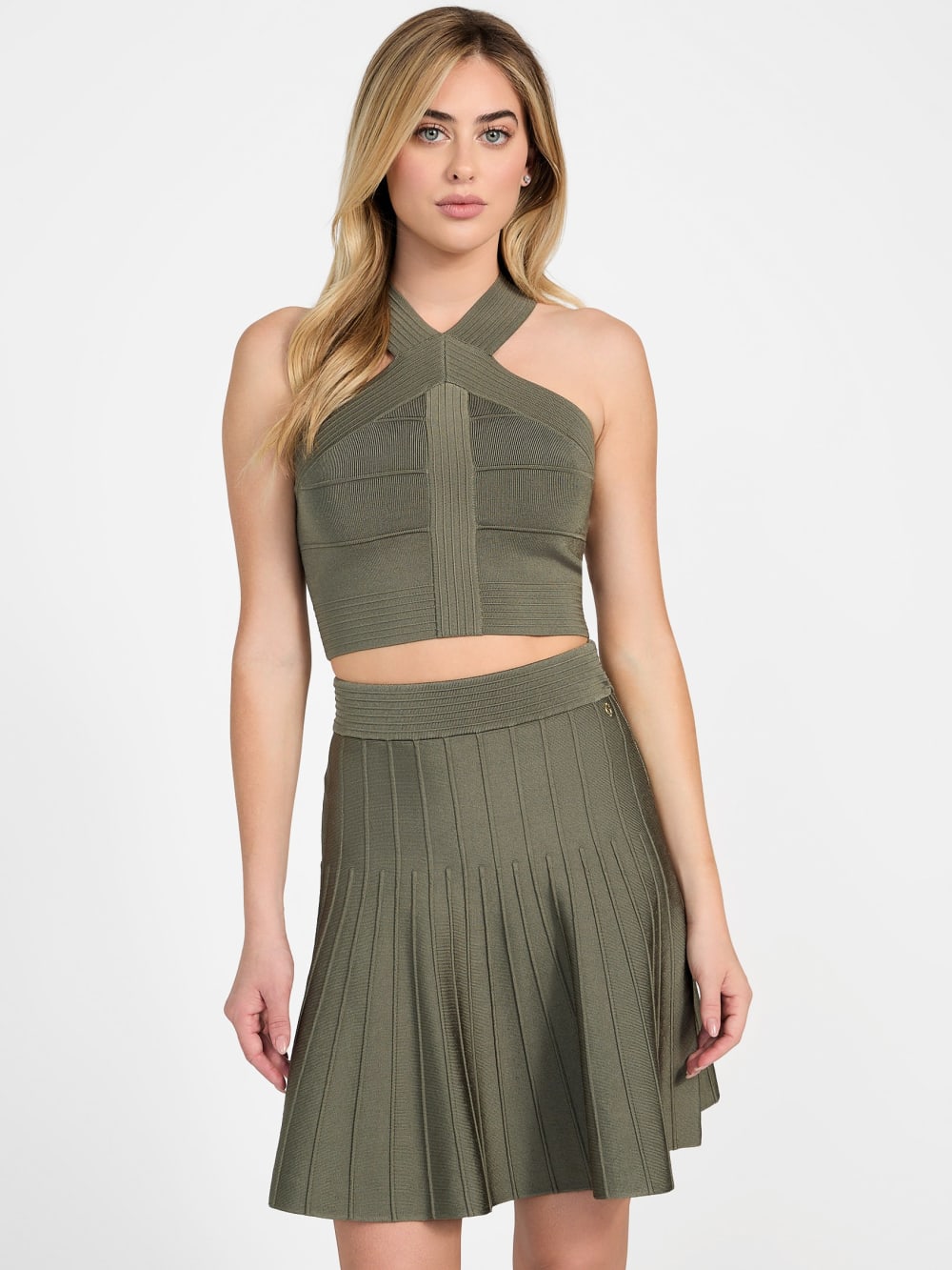 Staci Halter Sweater Top