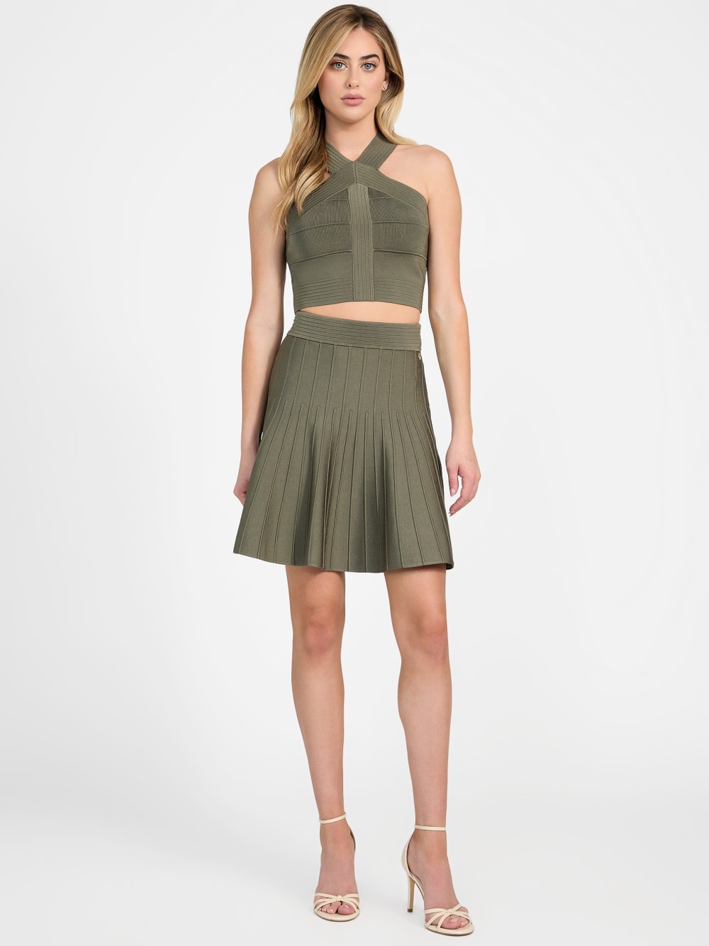 Staci Halter Sweater Top