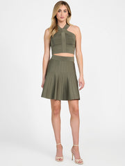 Staci Halter Sweater Top