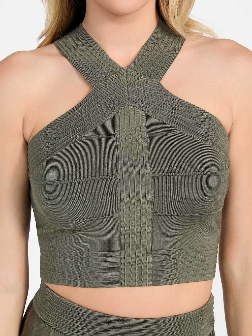 Staci Halter Sweater Top