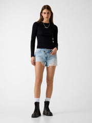 Embroidered star t-shirt