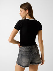 Embroidered logo t-shirt