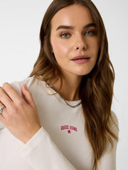 Embroidered star t-shirt