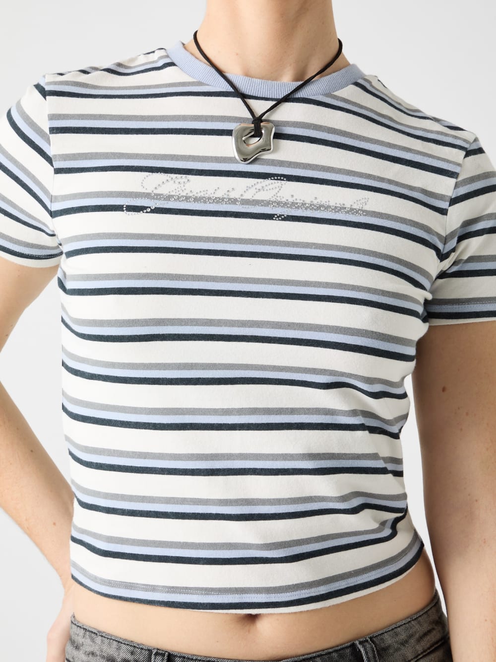 GUESS Originals Eco Striped Baby Tee