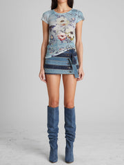 Butterfly Burnout Tee