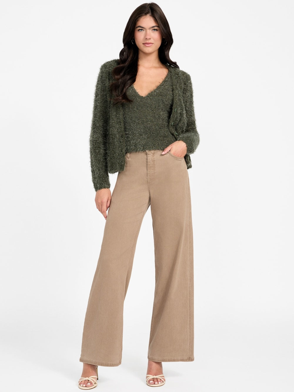 Eco Bea Open-Stitch Cardigan