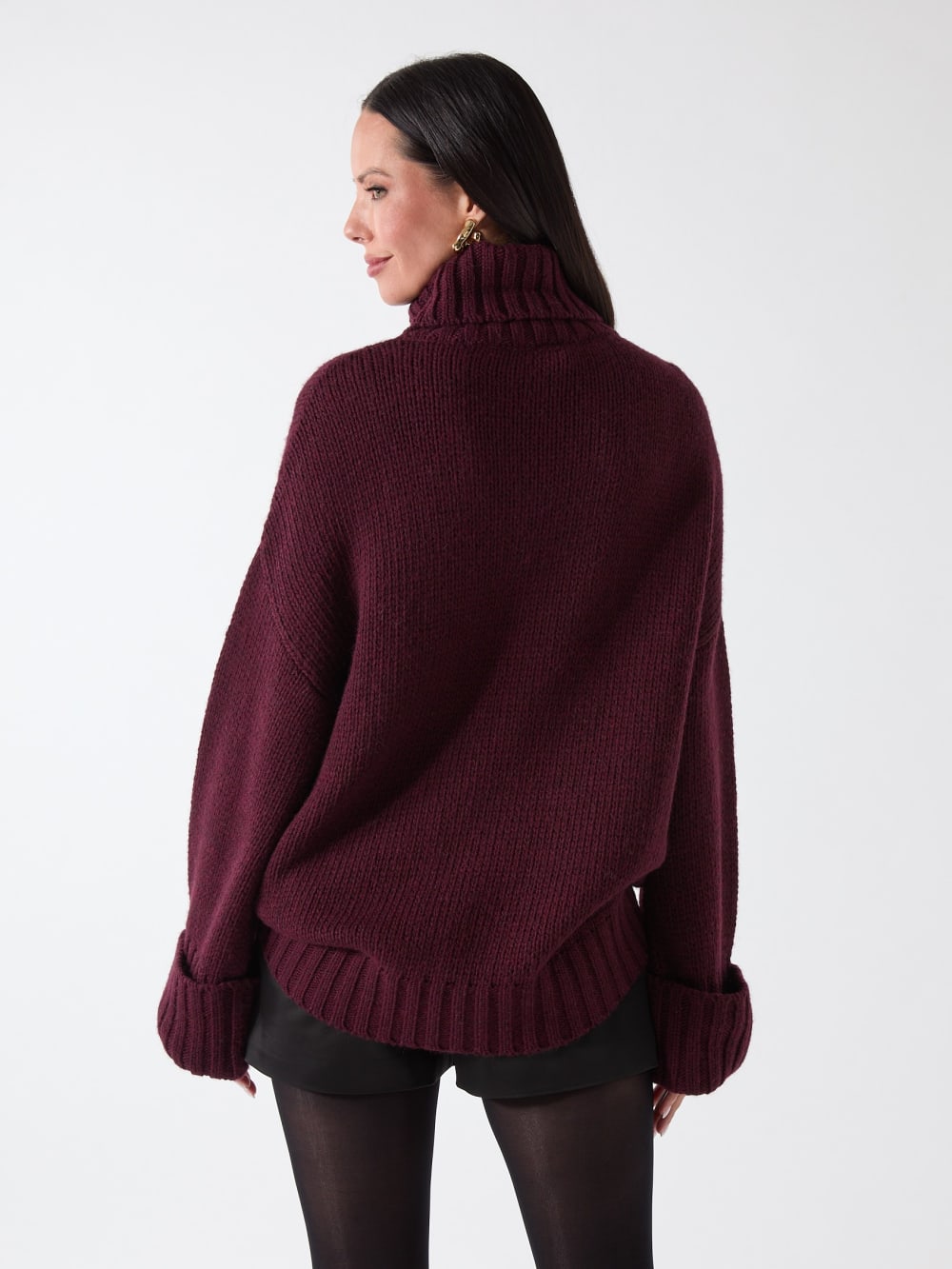 Ahlam Turtleneck Embroidered Sweater
