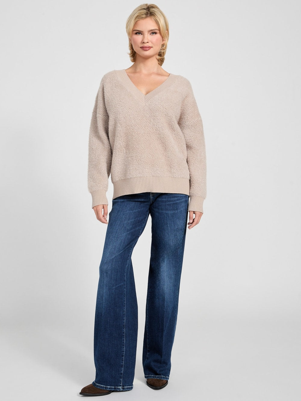 Lydia Oversized Fuzzy Sweater