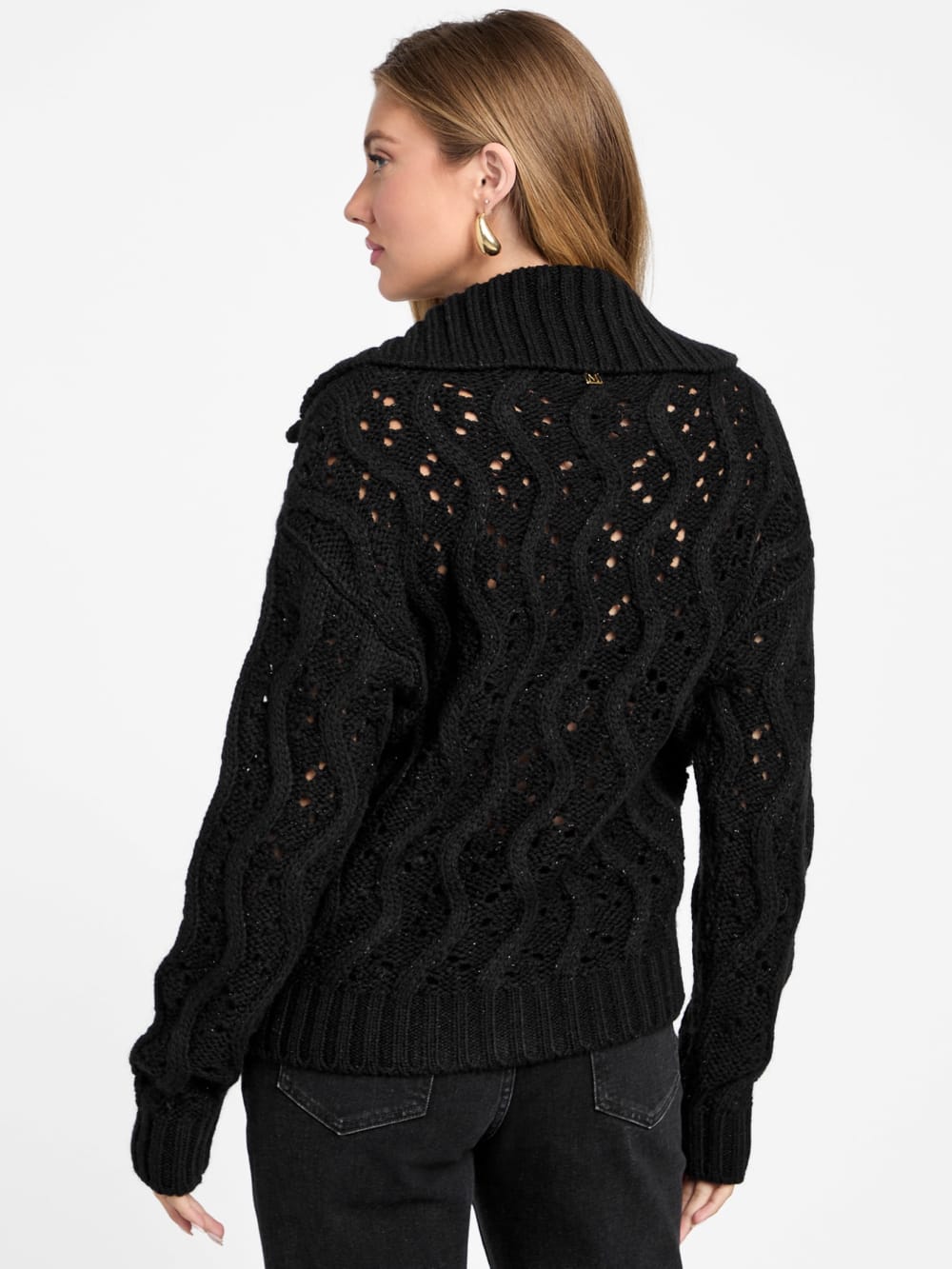 Adenora Zipped Cardigan Sweater