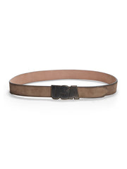 peeled suede belt