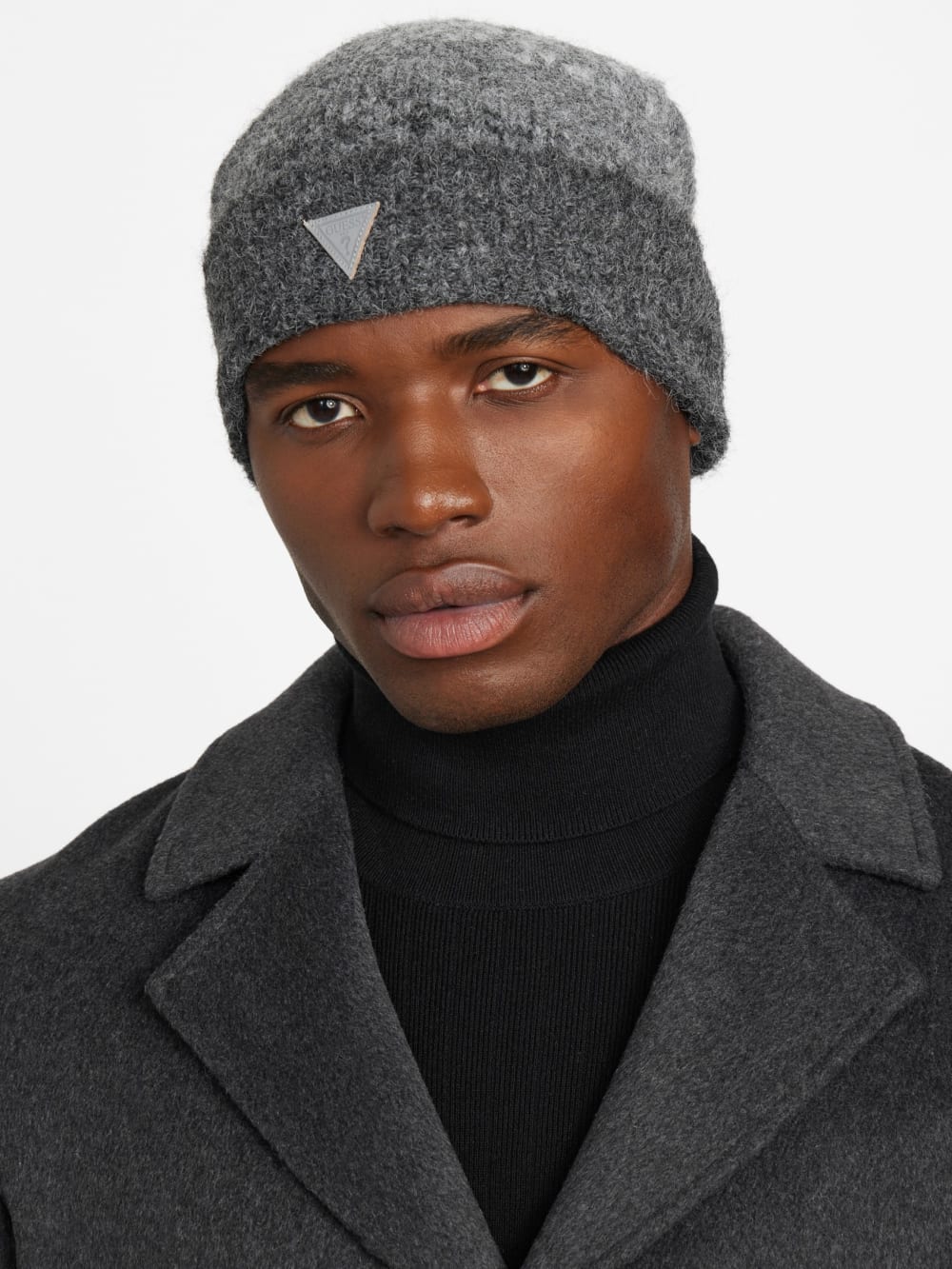 Trey Marled Striped Beanie
